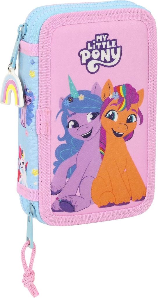 My little Pony - Mäppchen Federmappe, 28 Teile, 2-fach Produktbild 