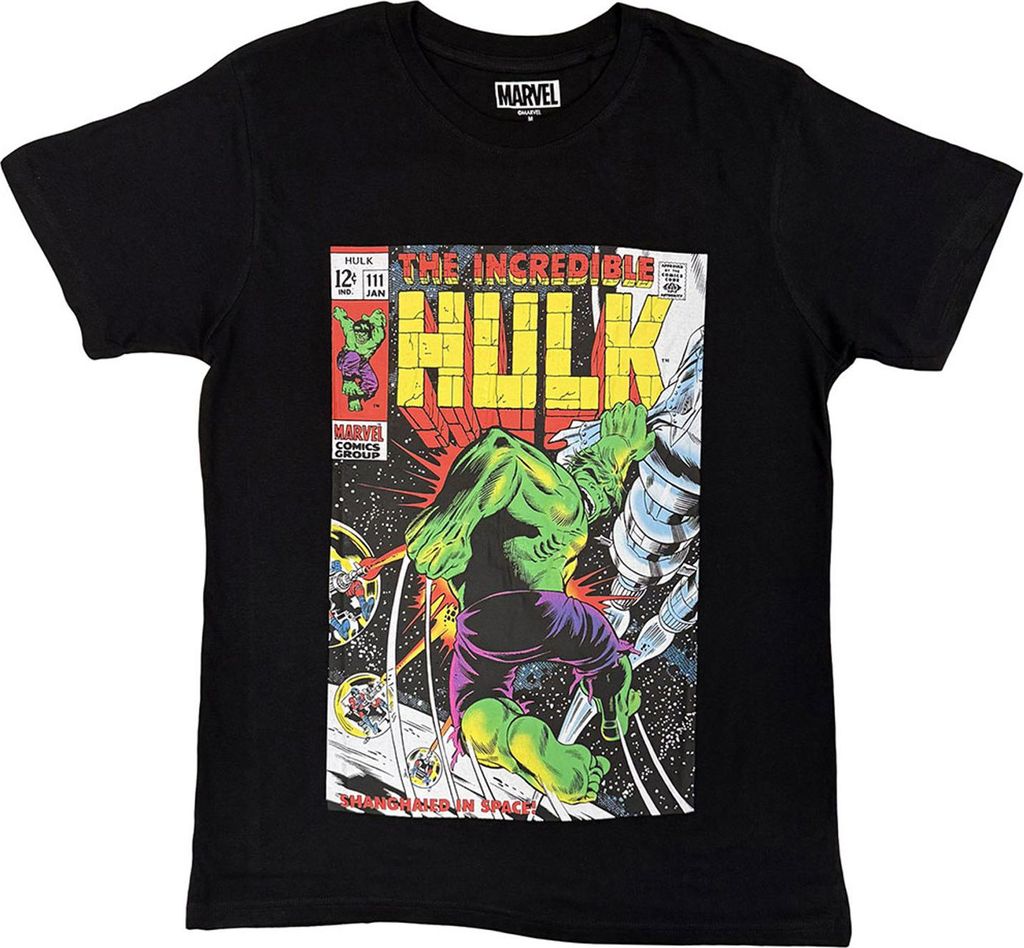 Marvel Comics - "In Space" T-Shirt für Herren/Damen Uni RO15143 (XXL) (Schwarz)