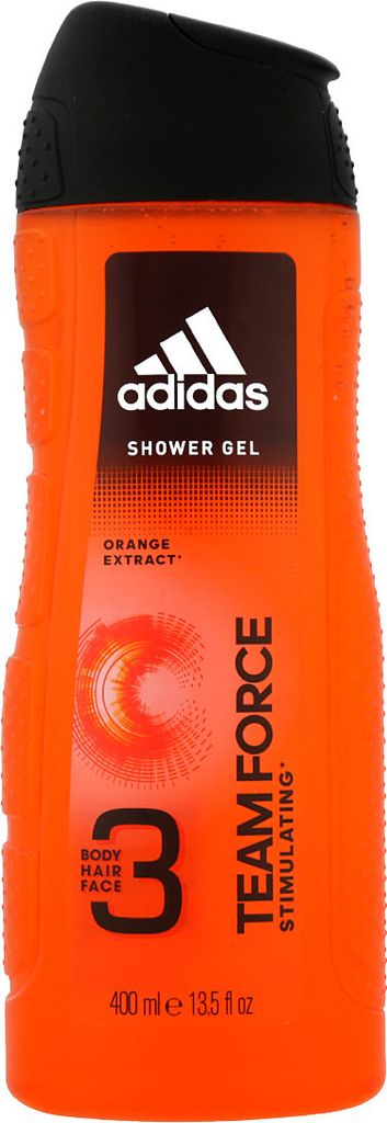 Adidas Team Force Żel pod prysznic, 400 ml Produktbild 