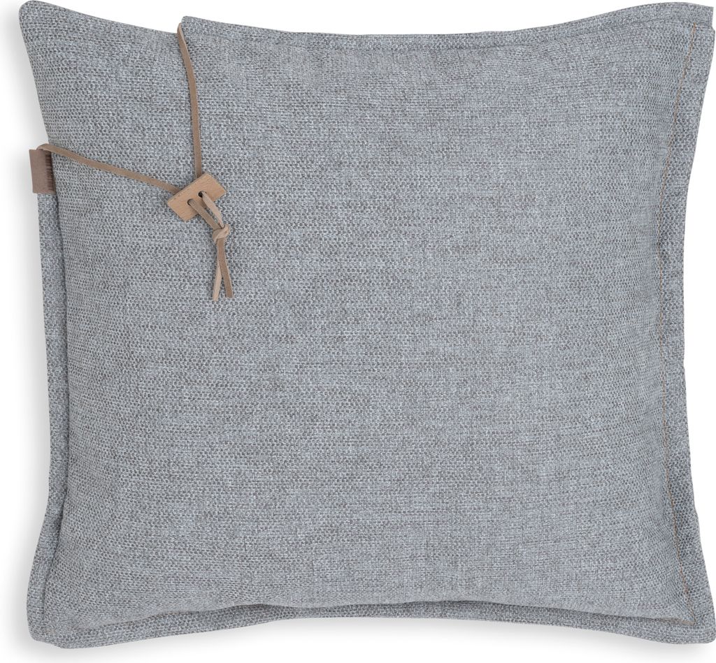 Knit Factory Imre Kissen - Grau - 50x50 cm