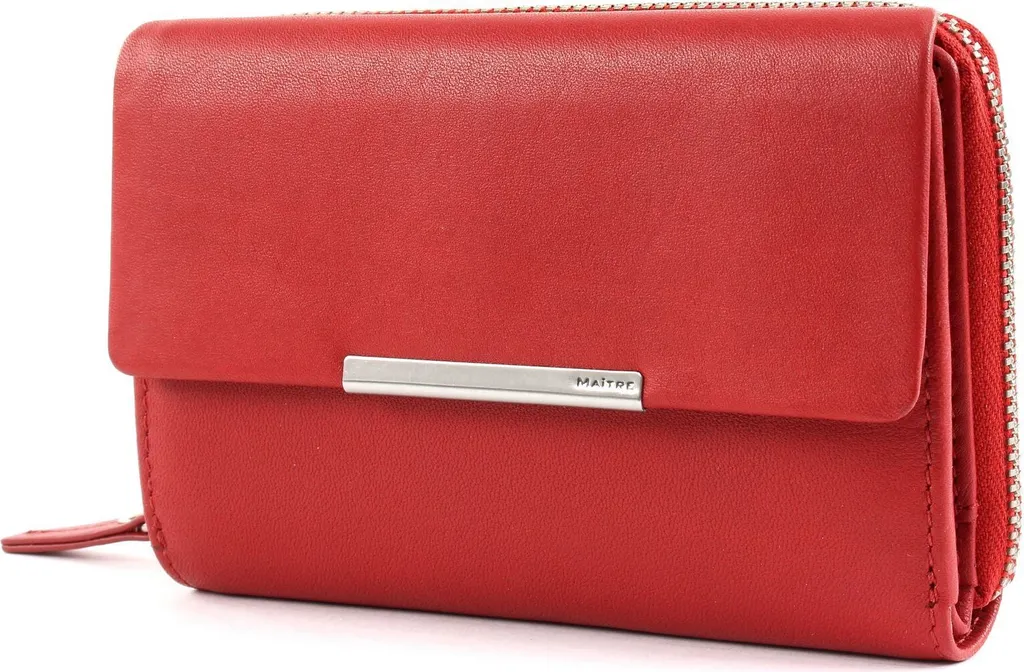 Maître portafoglio Belg Dagrete Purse MH14FZ Red rosso