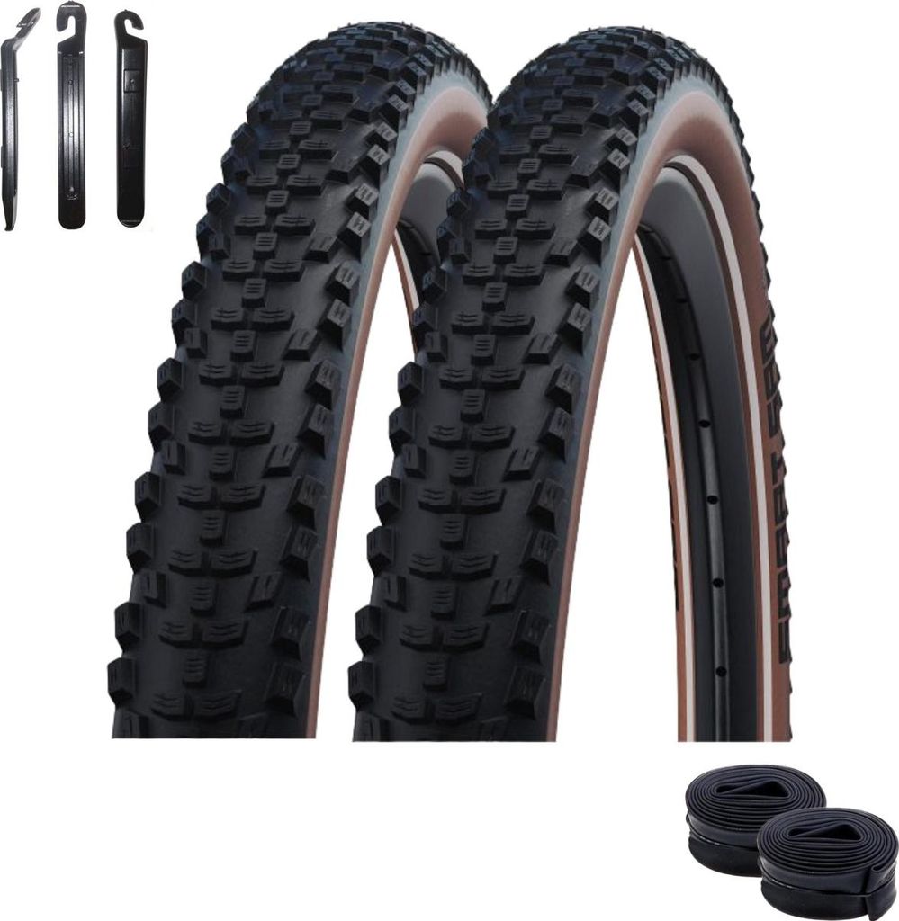 2 x Schwalbe Smart Sam Fahrradreifen Performance Bronze Produktbild 