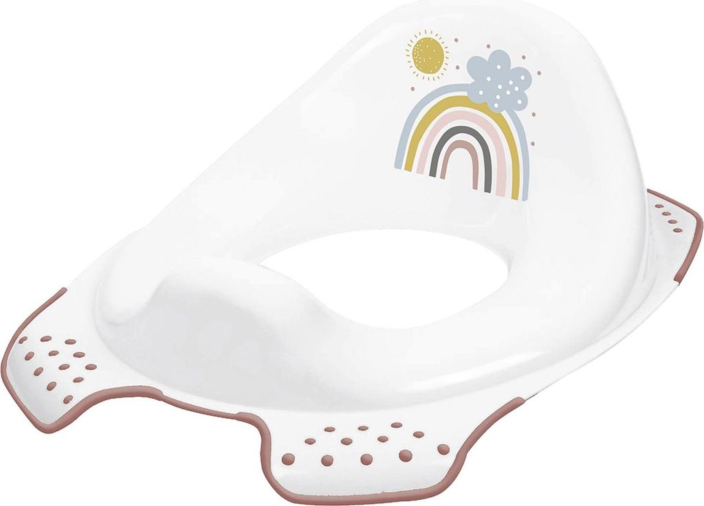 keeeper kids Kinder-Toilettensitz "ewa Rainbow" weiß