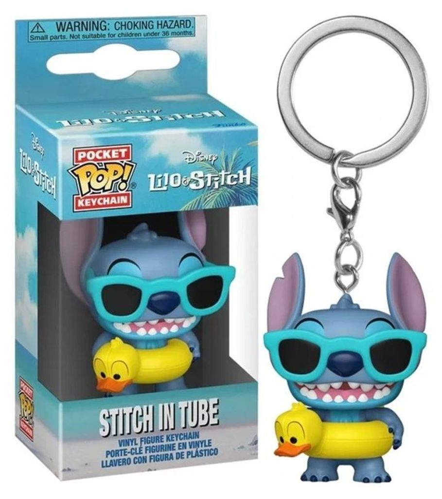 Funko POP! Keychain Lilo & Stitch Stitch in Tube Obrázek produktu 
