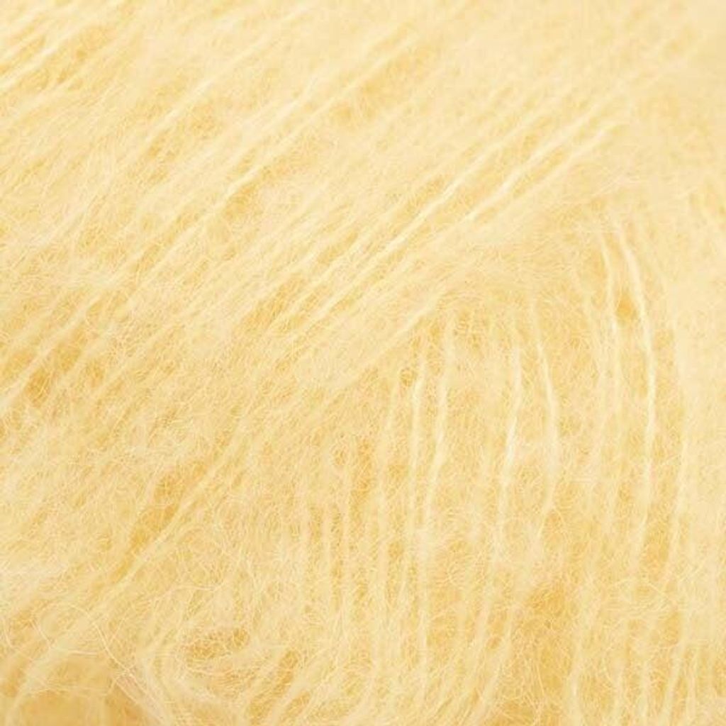 Drops Brushed Alpaca Silk Uni Colour 30 Yellow Strickgarn Produktbild 