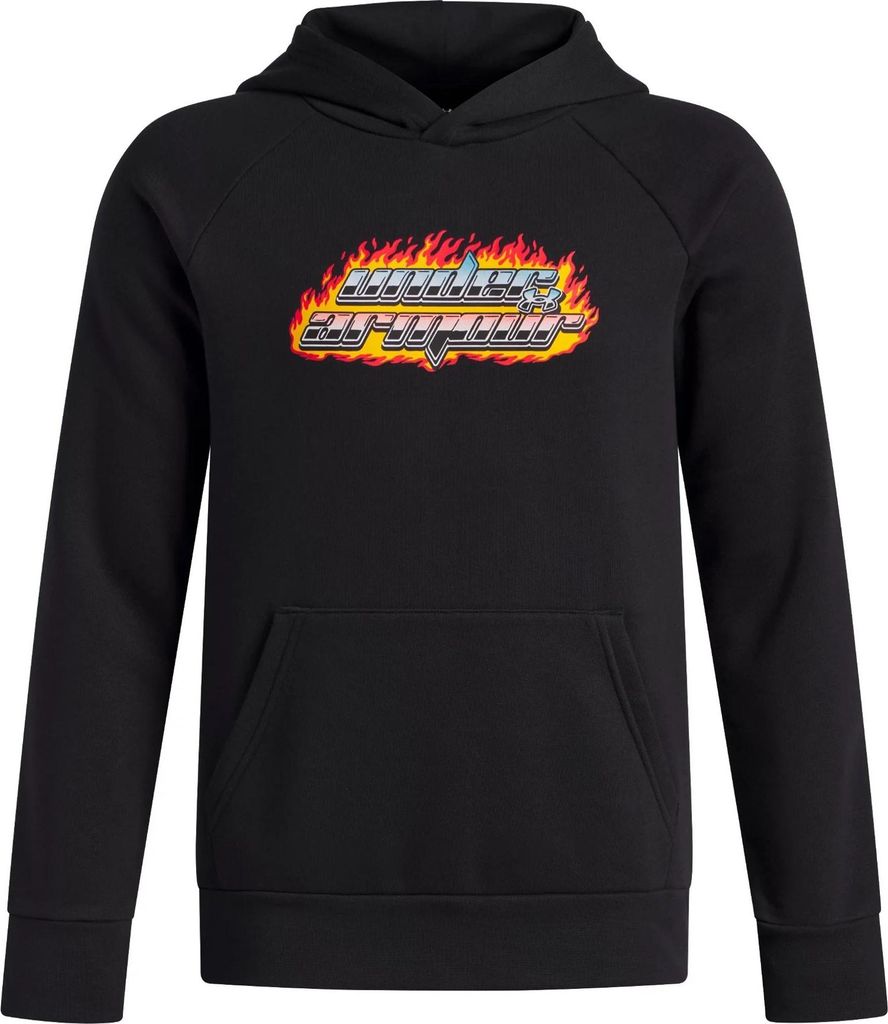 Under Armour Ua Rival Flc Flamin Wdmrk Hd - black, Größe:XS