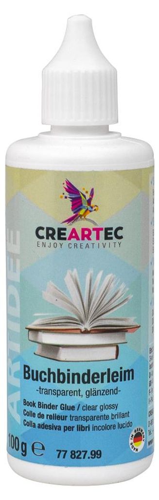 CREARTEC Buchbinderleim Glänzend - 100g - Ideal für Produktbild 