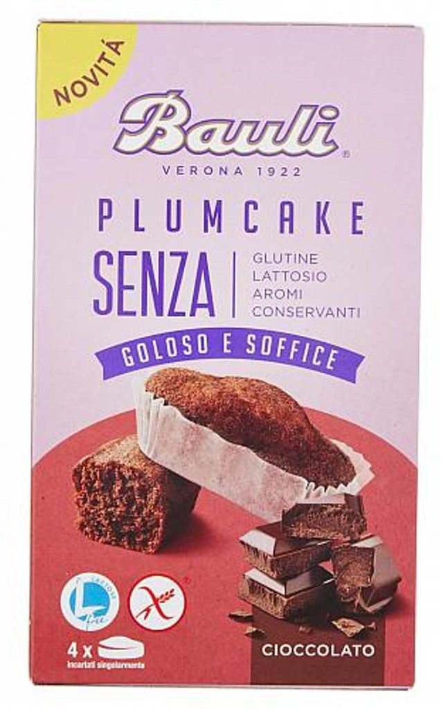 Bezglutenowe czekoladowe ciasto ze śliwkami Senza Glutine Zdjęcie produktu 