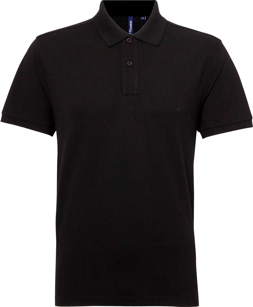Asquith&Fox Herren Poloshirt RW5350 (M) (Schwarz)