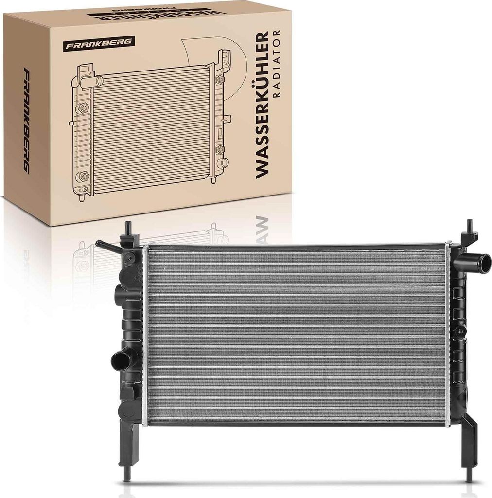 Frankberg 1x Kühler Wasserkühler Motorkühler für Opel Astra F CC Cabriolet Caravan Kasten/Kombi