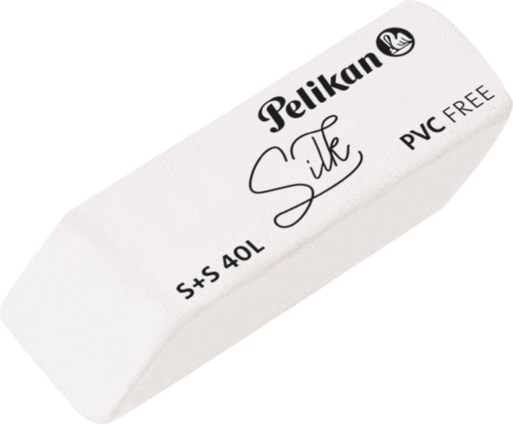Pelikan Kunststoff-Radierer S+S 40L weiß