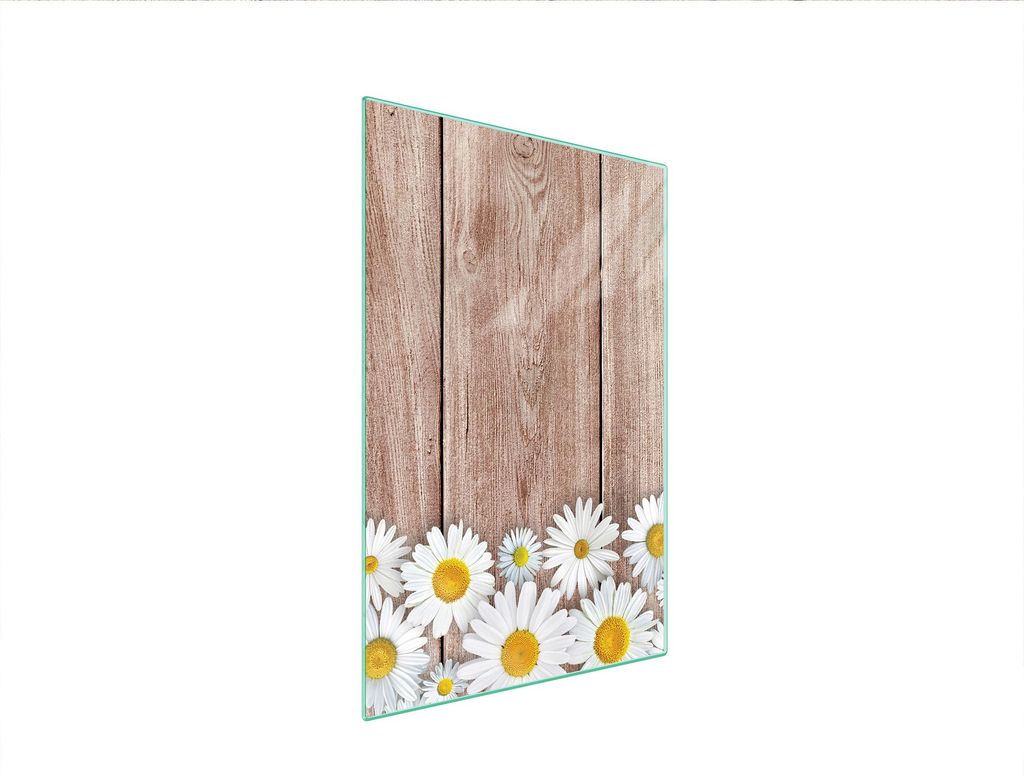 Glasschneidebrett 35x52 Holz