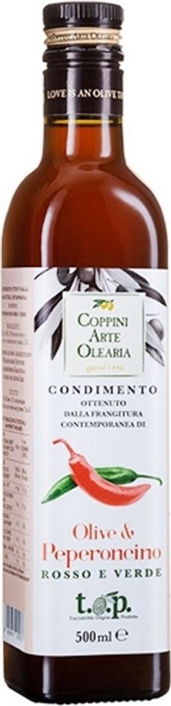 Exv. Olivenöl mit Chili 500 ml. - Coppini Arte Olearia