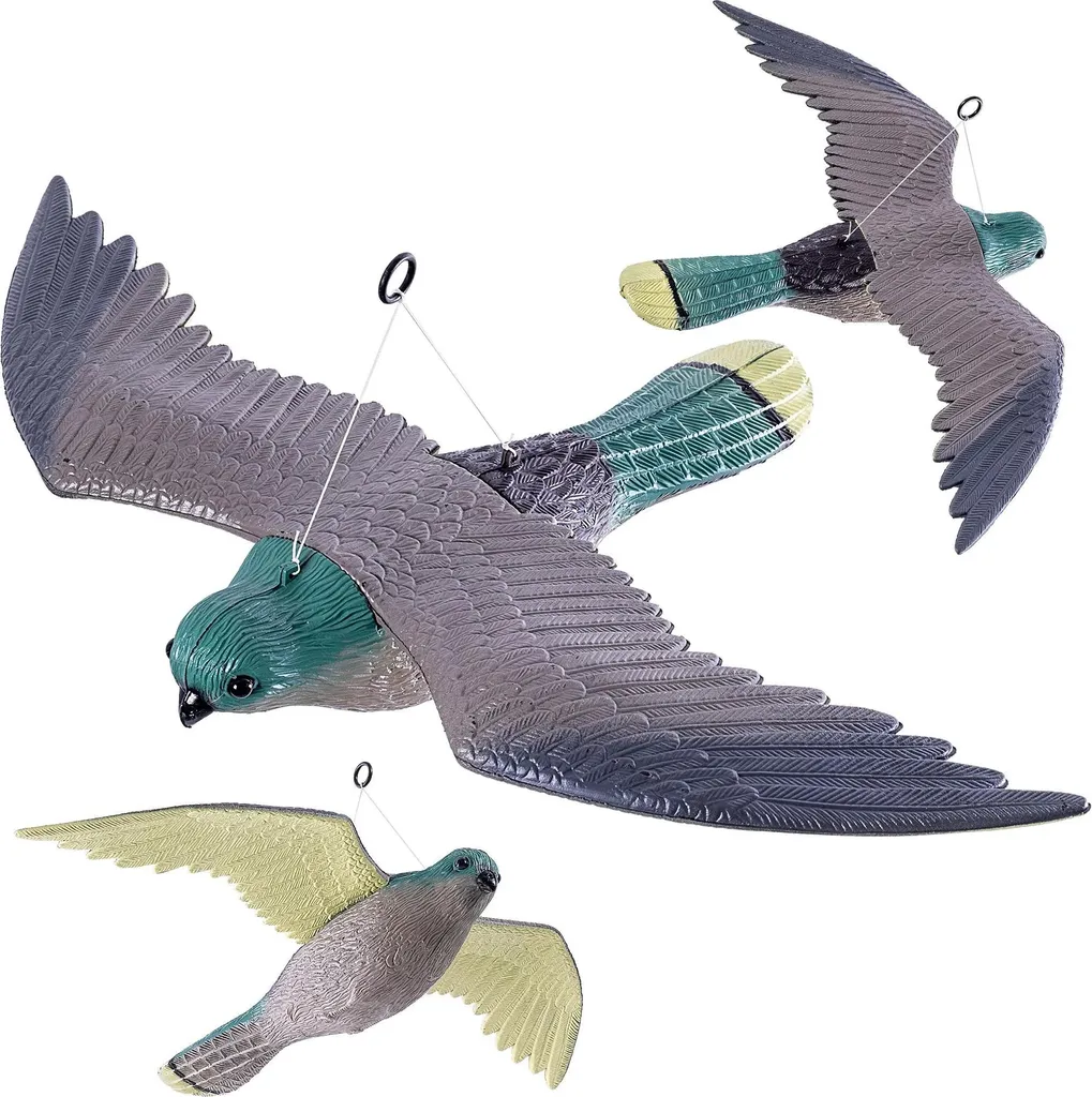 Répulsif Oiseaux Faucon Crécerelle : Fini les Pigeons dans le Jardin et Balcon