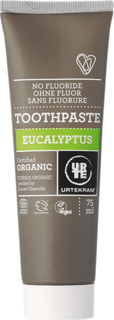 Urtekram Eucalyptus Toothpaste | 75 ml | Zahncreme mit Produktbild 