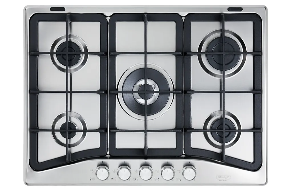 Table de Cuisson Gaz 68 cm De'Longhi PFI 57 GH avec Brûleur Triple