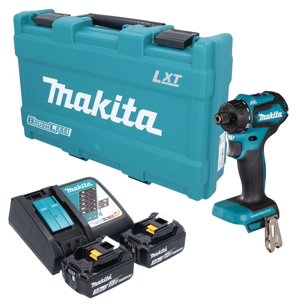 Taladro atornillador a batería Makita DDF 083 RFK de 18 V, Imagen del producto 