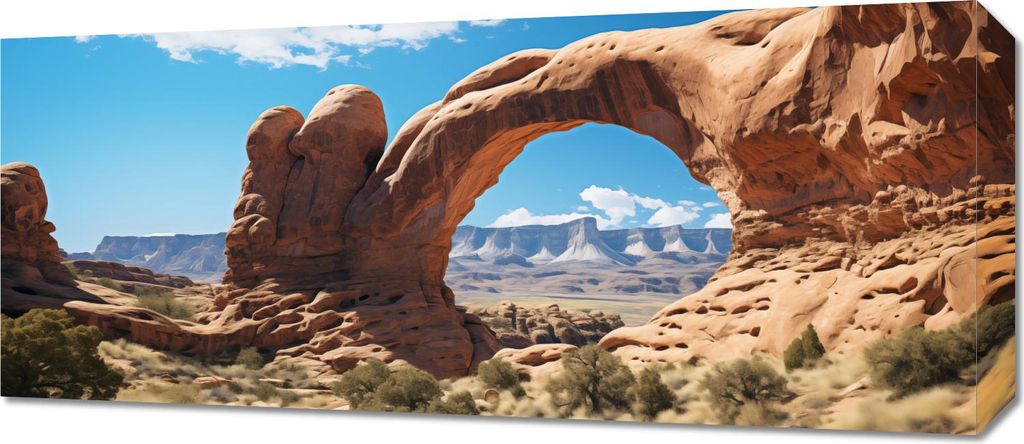 Bild 70x30cm Triumph der Natur