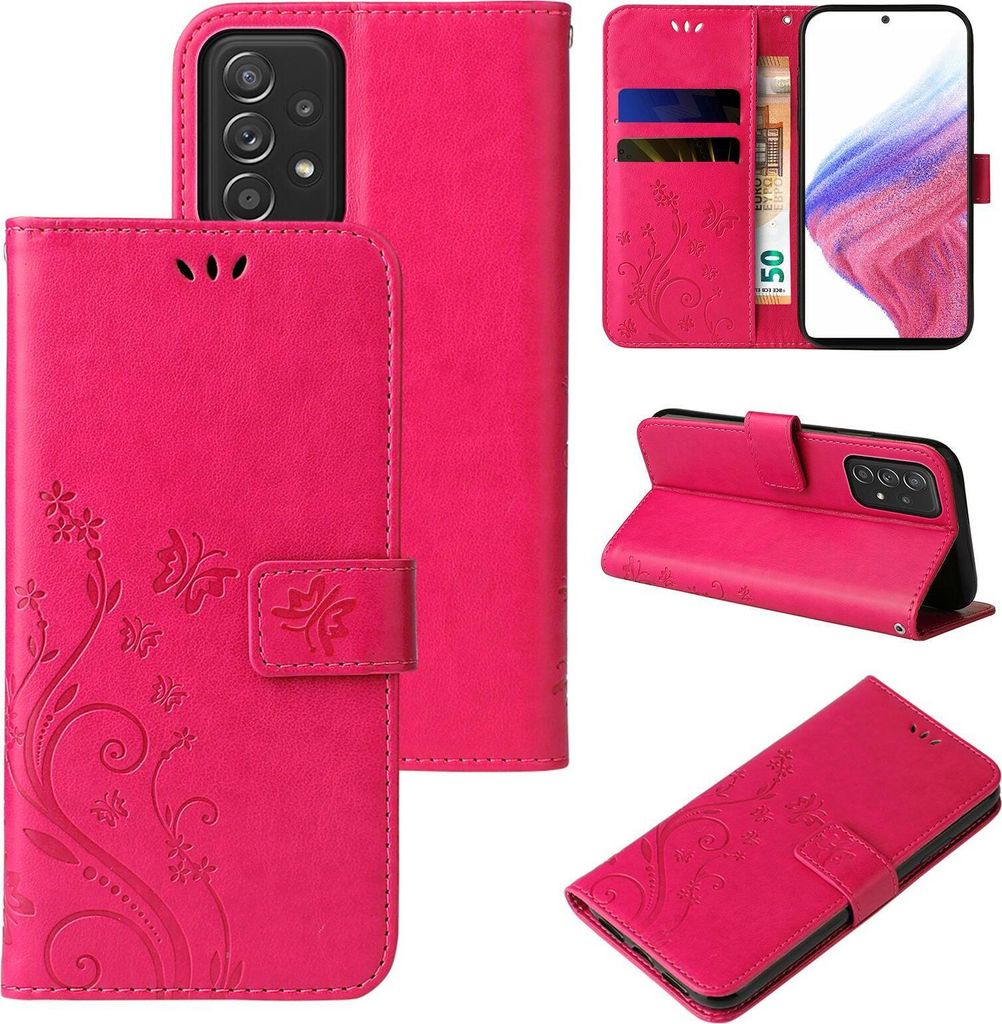 Handyhülle für Samsung Galaxy A53 5G Floral Blumen Produktbild 