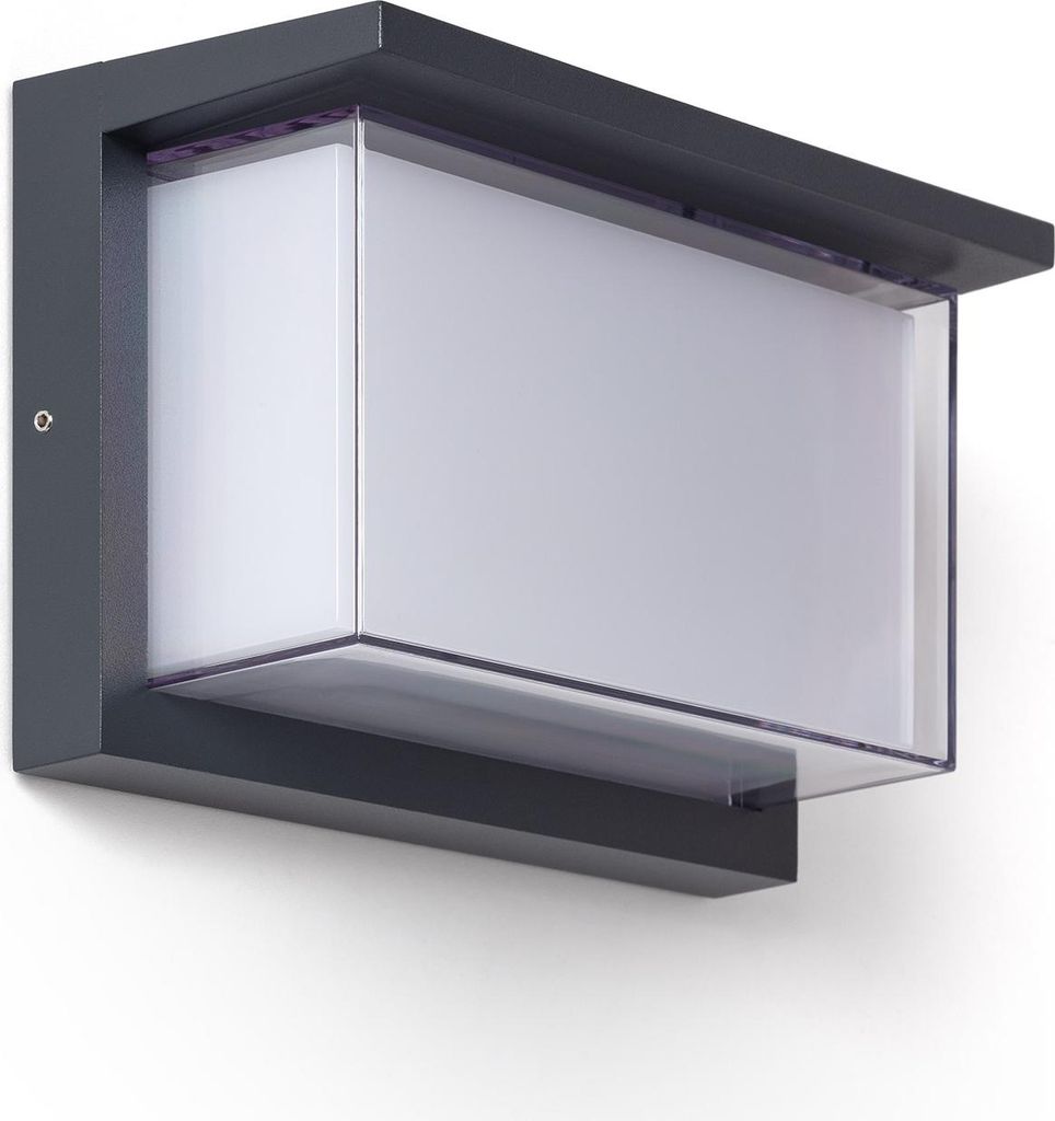 LED-Wandleuchte Außen 12W Aluminium CCT Wählbar Produktbild 