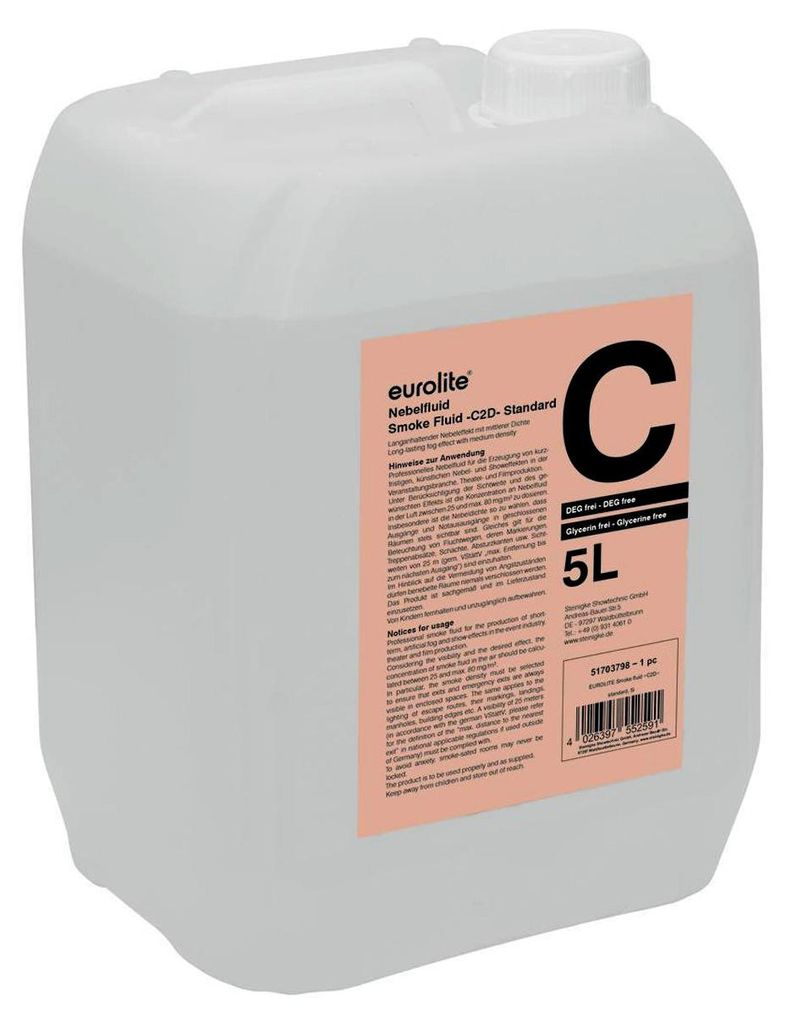 Eurolite Nebel-Fluid C 5l-Kanister für Fogger und Produktbild 