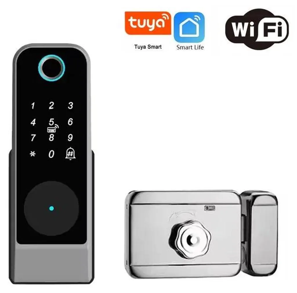 Serrure Connectée WLAN Smart Lock avec Accès Biométrique et Empreintes - 2