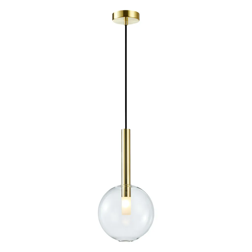 Luminaire de Salon et Cuisine NIKO GOLD ML0328 - Suspension Or Chic G9