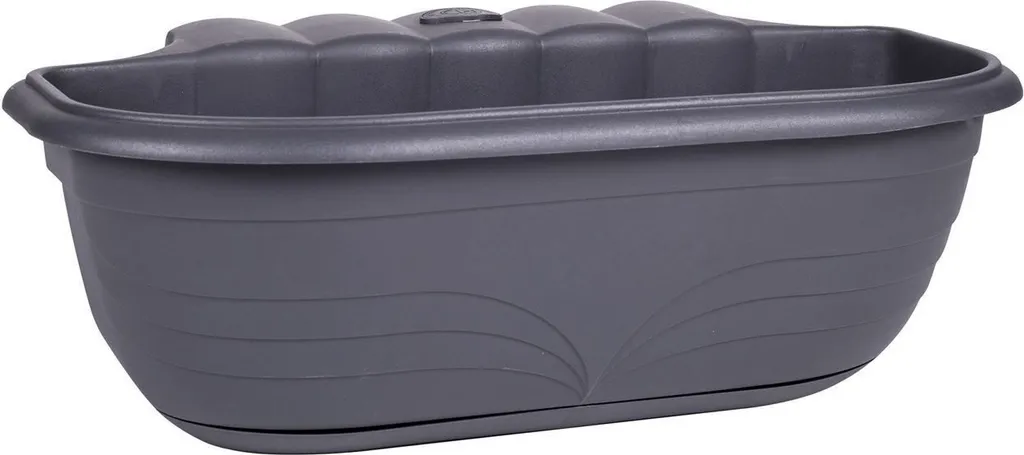 Bac de balcon pour plantes et fleurs - Jardinière anthracite 51 x 20 cm
