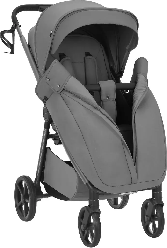 Poussette canne Carrello Bravo Carbon Tropic Green pliable et légère - 3