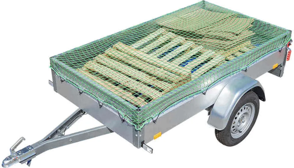 Rete Protezione Carico 150x270 cm - Ideale per Giardinaggio e Traslochi