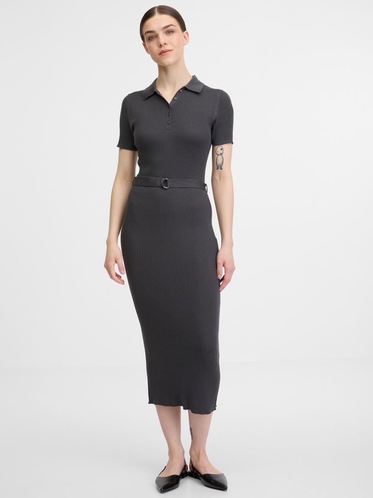Orsay Dunkelgraues Damenkleid 1000814652000__L