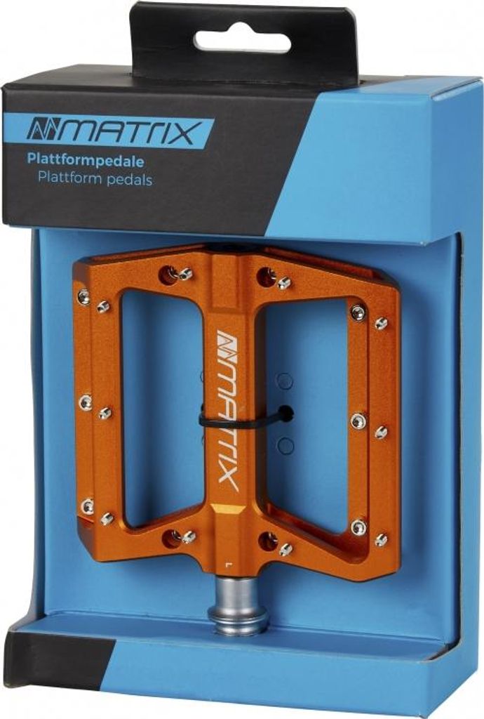 MATRIX Plattformpedal PE81 9/16 Zoll Pedale gedichtet robust
