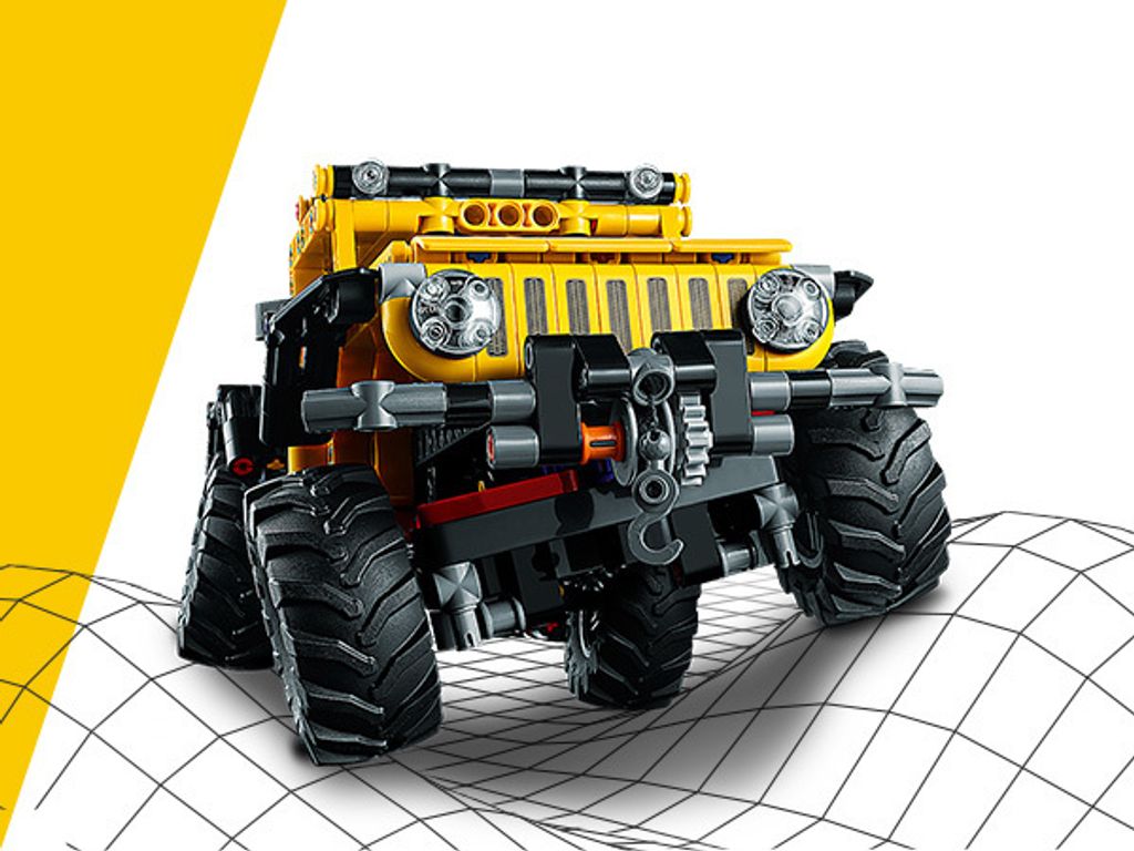 LEGO 42122 Technic Jeep Wrangler, 4x4-Spielzeugauto Produktbild 44