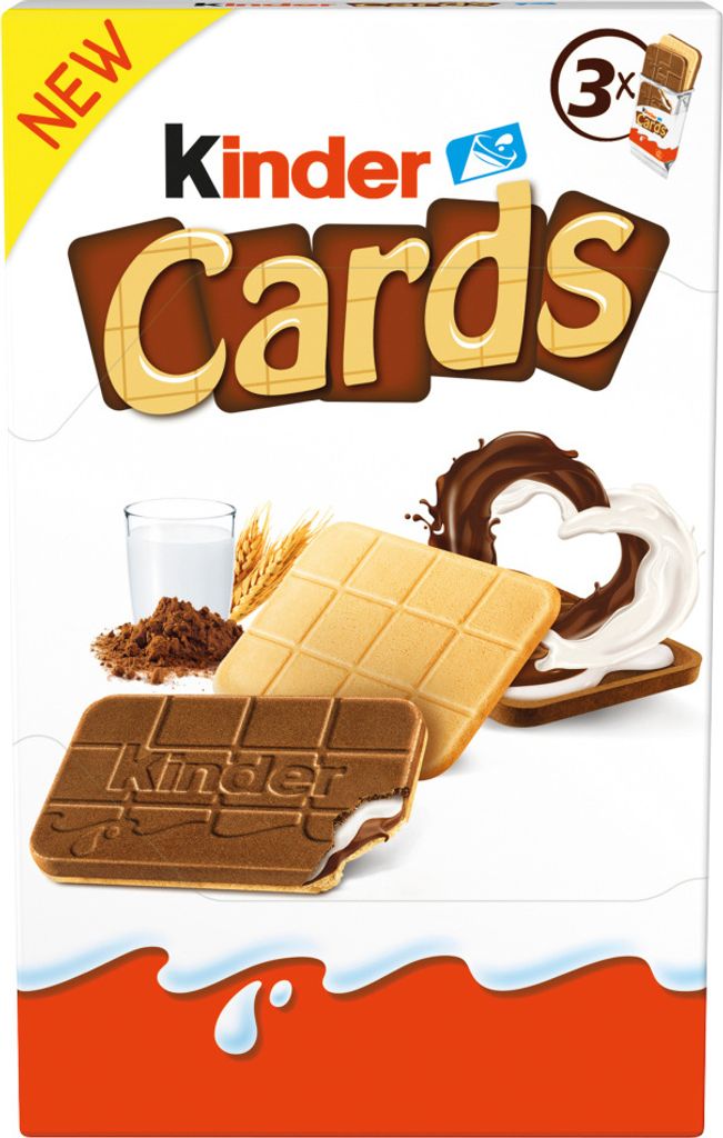 Kinderkarten Waffel gefüllt mit Milch & Kakaofüllung 76,8 G Produktbild 1