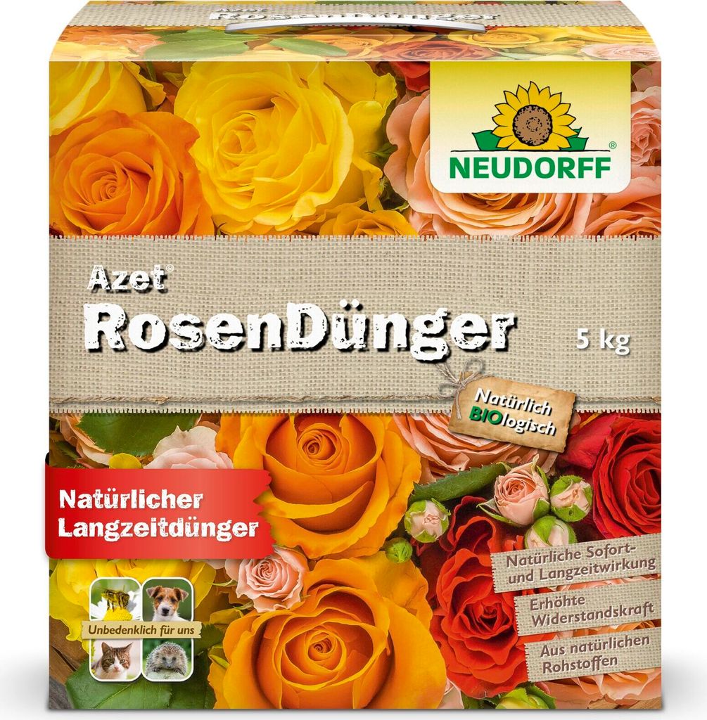 DORFF Azet ROSENdünger 5 kg Produktbild 