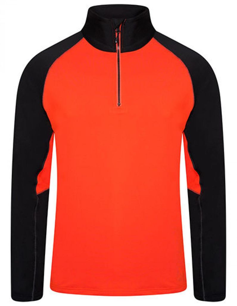 Bluza Fuser 1/4 Zip Core Stretch – kolor: Amber Glow/czarny Zdjęcie produktu 