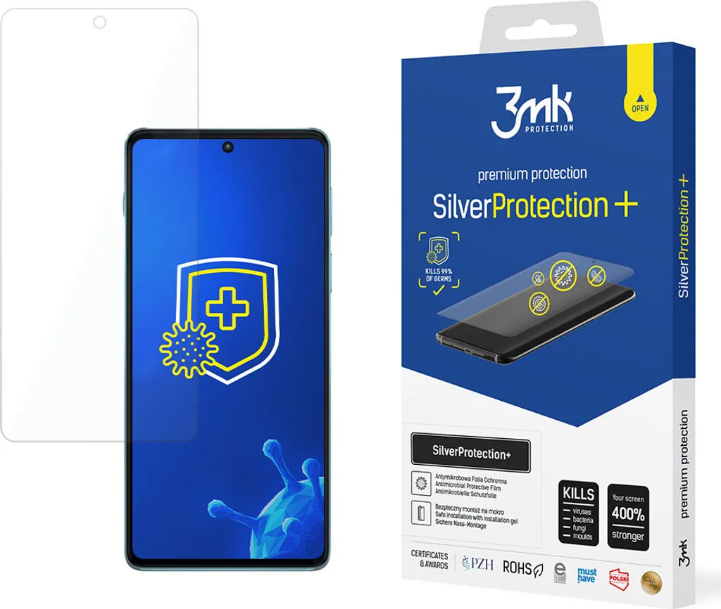 Protezione Invisibile 3mk Silverprotection+ per Motorola Edge 20 Pro