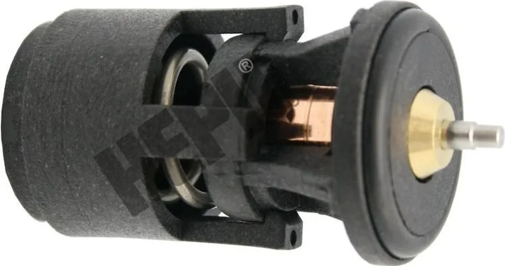 Termostato HEPU TM1302, refrigerante OE 032121110B compatibile con A2, Altea, Altea XL, Arosa, Cordoba, Ibiza, Inca, Leon, Toledo, Fabia, Felicia, Octavia, Roomster, Bora, Caddy, Fox, Golf III, Golf IV, Golf Plus, Golf V, Golf VI, Lupo, New Beetle, Polo 6N, Polo 9N, Polo 6V, Polo 6R, Vento