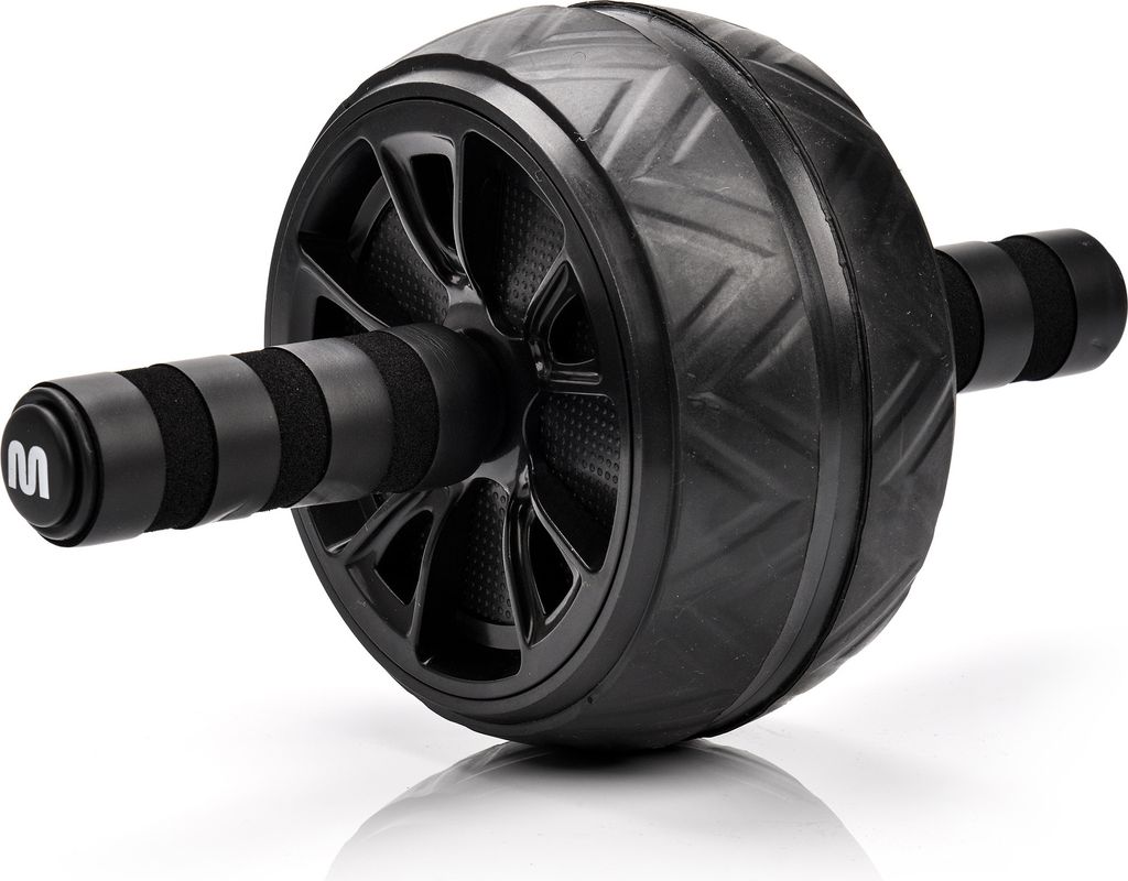 Meteor Ab Roller Bauchtrainer, rutschfeste Kniematte. Aktivierung der tiefen Haltungsmuskulatur, Bauchmuskeltraining Muskelaufbau