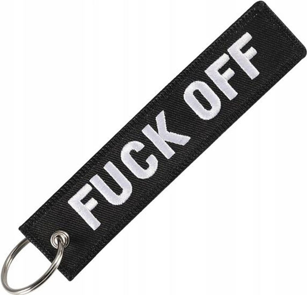 Anello portachiavi FUCK OFF - Portachiavi | Regalo Immagine del prodotto 