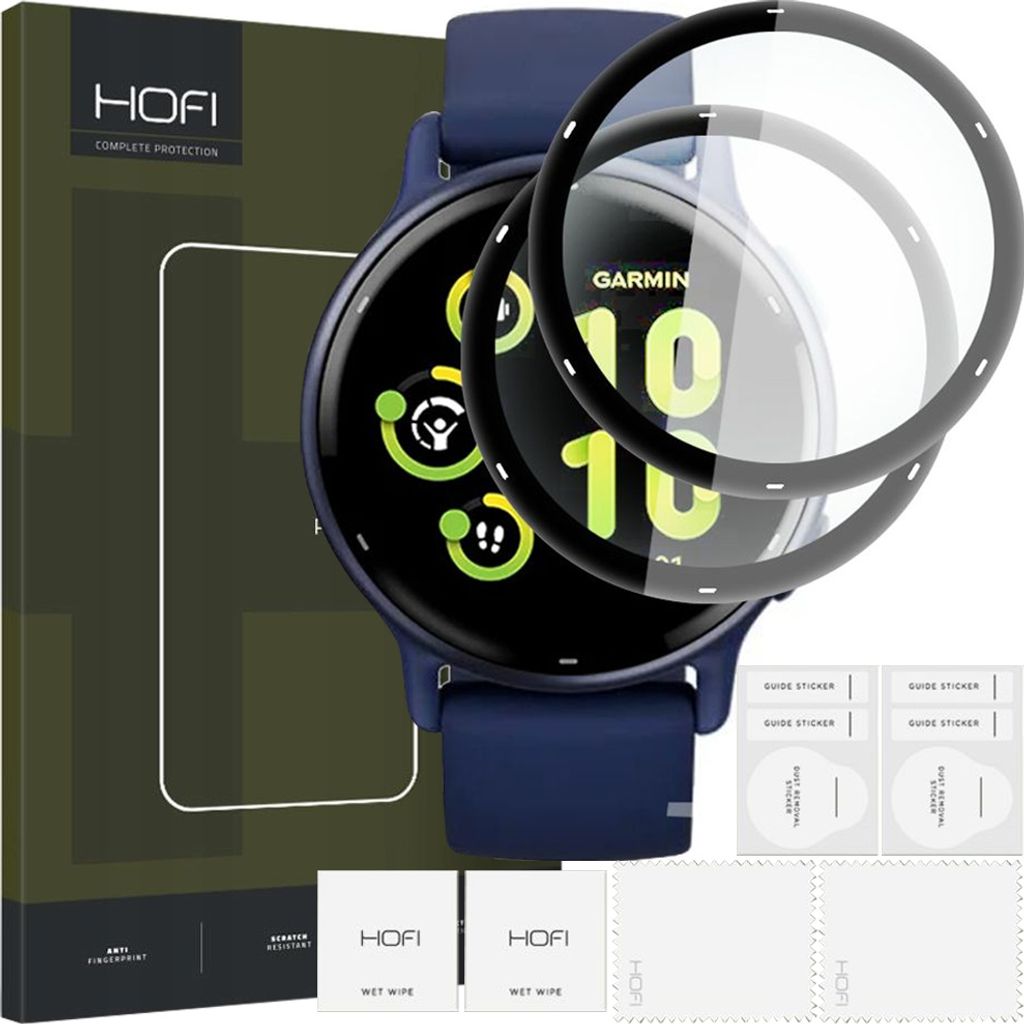 HOFI Hybrid Pro+ Hybrid Glas (2 stk.) til Garmin Vivoactive Produktbild 