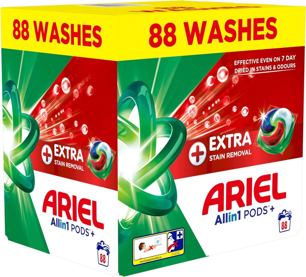 ARIEL Extra Clean All in 1 88 ks Produktbild 