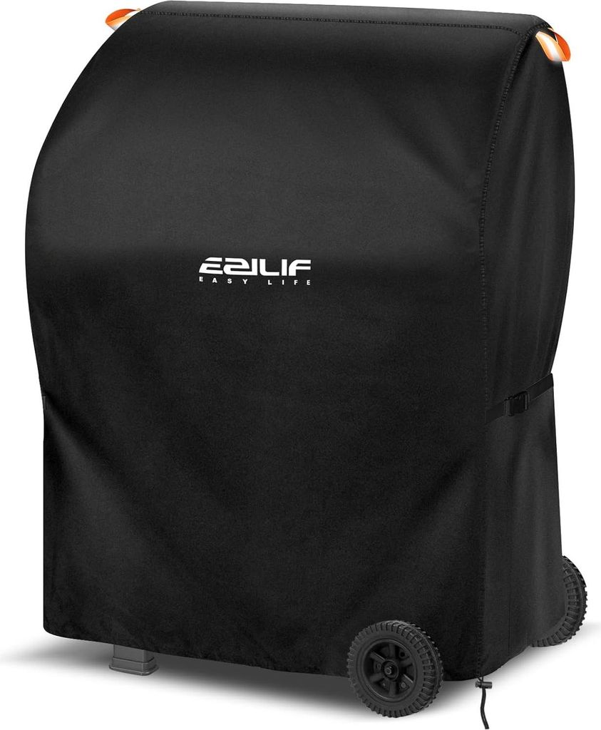 Wetterfeste Grillabdeckung 76 x 66 x 110 cm - 210D Oxford-Stoff Gasgrill Abdeckhaube mit reflektierenden Streifen