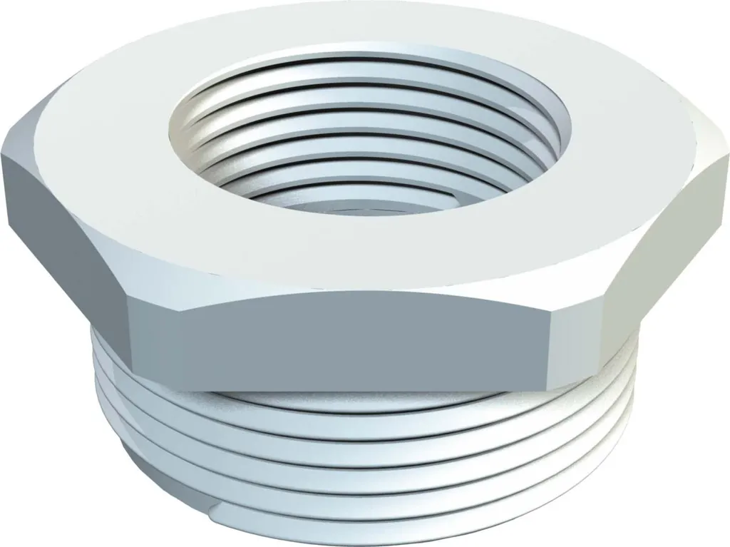 Réduction Métrique M50 vers M40 en Polyamide pour Boîtier Électrique