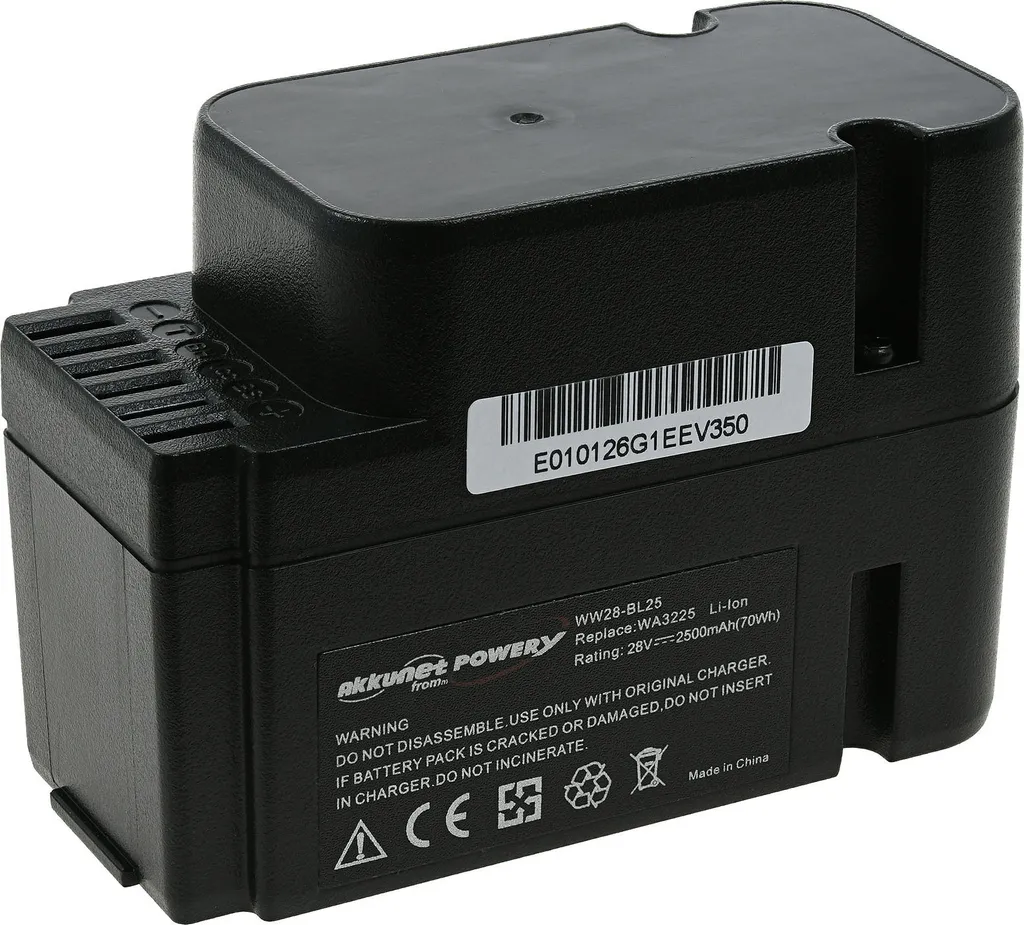 Batterie compatible Worx WA3225 28V pour réparer votre outil sans fil