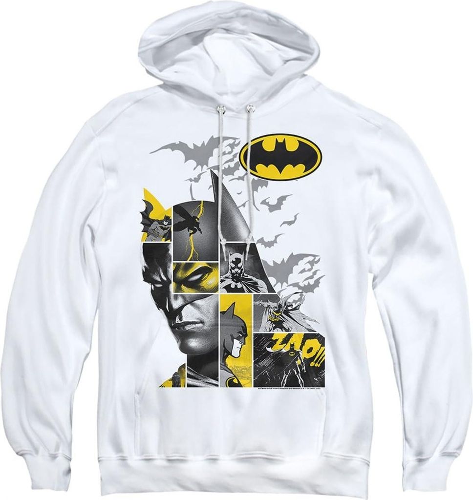 Batman - "Long Live" Kapuzenpullover für Herren TV5224 (L) (Weiß)
