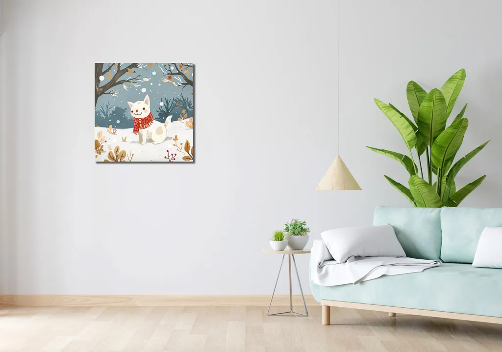 Image 60 x 60 cm Schneekompan haute définition avec châssis robuste - 2