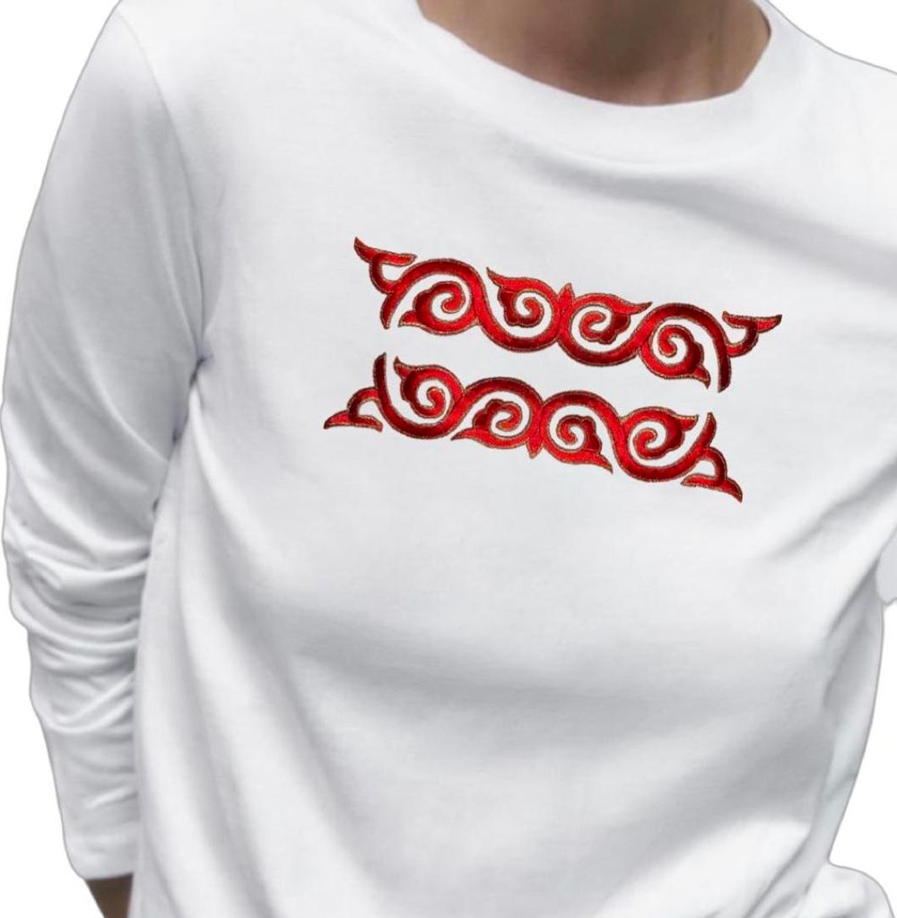 Cosplay Pailletten venezianische Spitze Eisen auf Applikation Patch rot