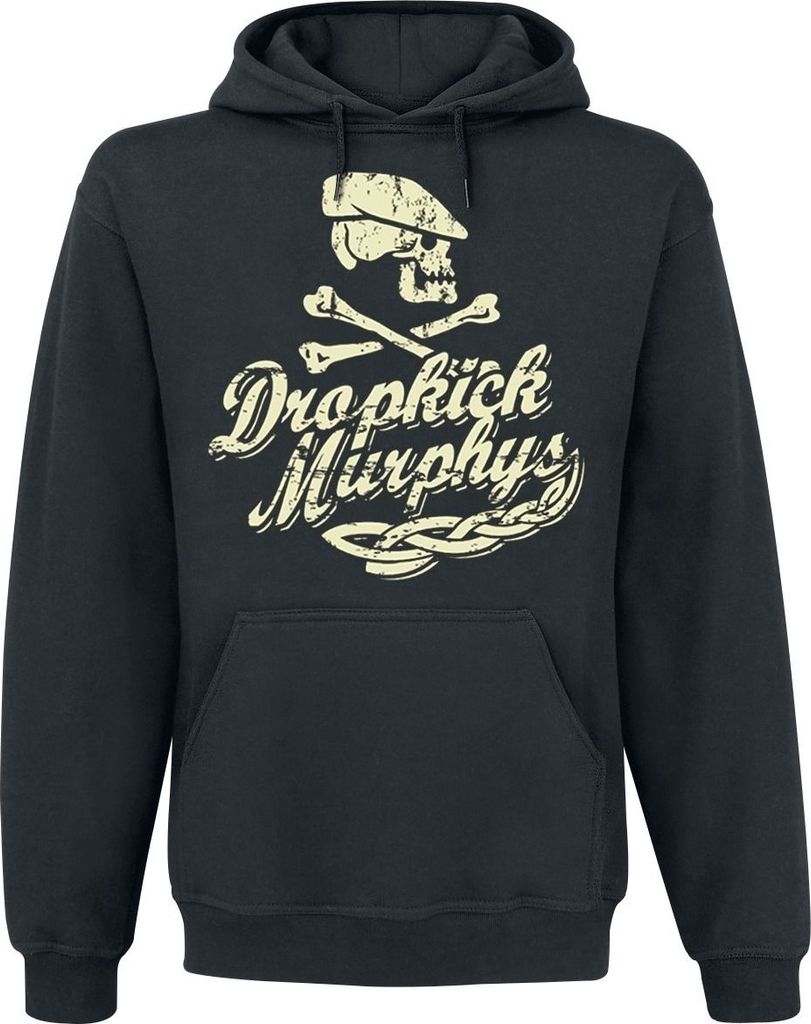 Dropkick Murphys Kapuzenpullover Herren Scully Skull Ship schwarz XL