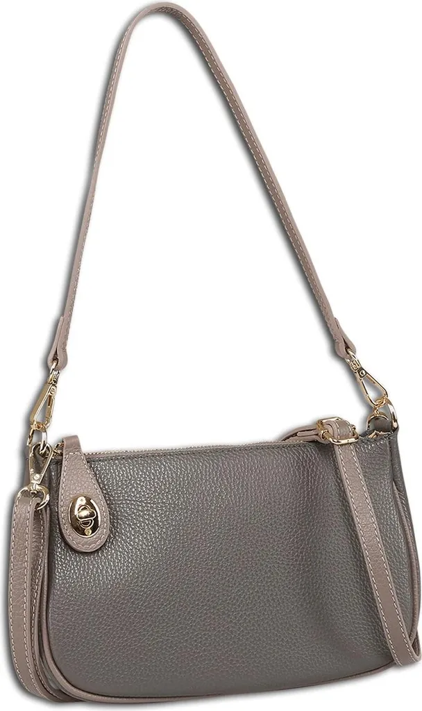 Sac à bandoulière Toscanto en cuir gris OTT842SK5 - Élégance Femme